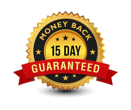 15 Day Money Back Guarantee